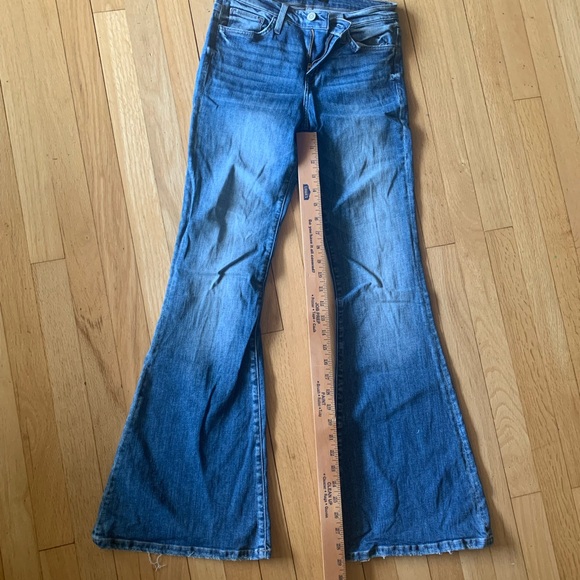 Flying Monkey Flared Blue Jeans - Picture 3 of 7